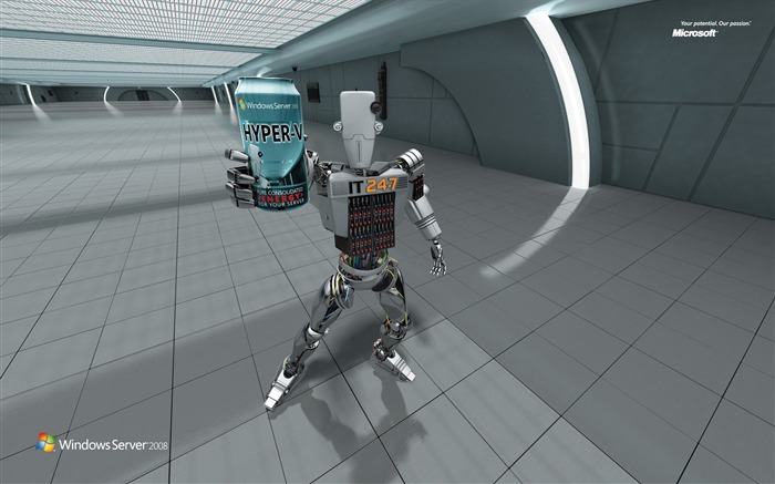 Windows Server 2008 IT 24-7 Robot Advertising Wallpapers 03 Views:13898 Date:2011/6/20 23:38:57