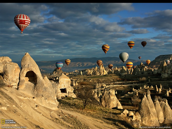 Ballons à air chauds Cappadoce-National Geographic Travel Photos Vues:24677