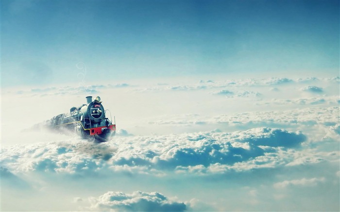 Train On The Clouds-High Quality wallpaper Views:13862 Date:2012/5/10 19:16:45
