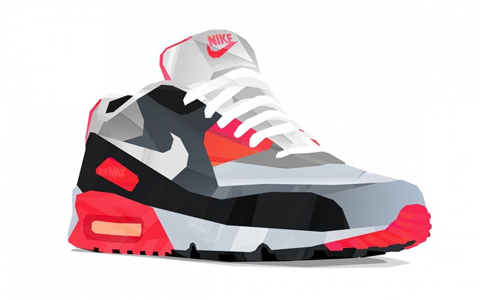 Nike air max 90-Vector Art Design HD Fond d'écran Vues:18615