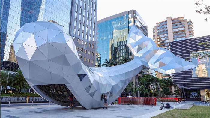 Metal Whale Faria Lima Avenue Sao Paulo Brazil Bing 4K Views:3003 Date:2024/2/1 7:37:50
