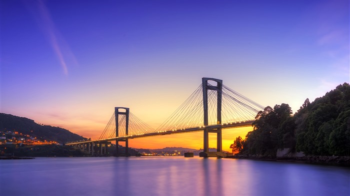 Vigo river Vigo Bridge Sunrise Spain Bing 4K Views:2846 Date:2024/3/29 1:08:41