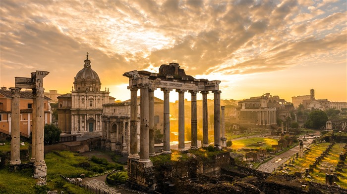 Roman Forum Sunshine Lazio Italy Bing 4K Views:2775 Date:2024/7/28 3:41:23