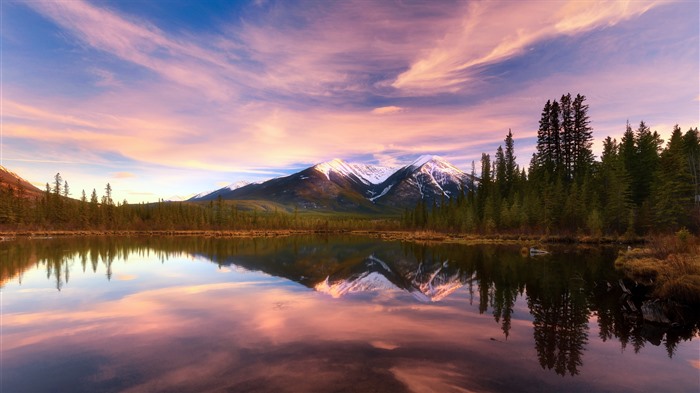 Sunset Banff National Park Alberta Canada Bing 4K Views:1719 Date:2024/11/15 9:37:15